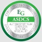 Autism Spectrum Disorder Clinical Specialist (ASDCS) certification seal